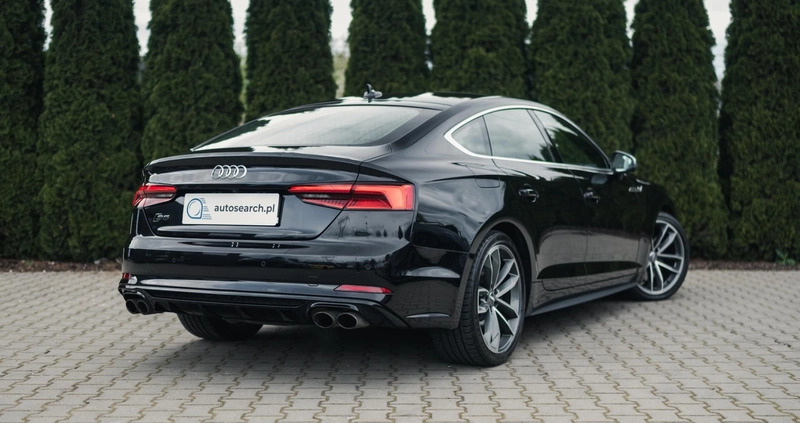 Audi S5 cena 164990 przebieg: 91700, rok produkcji 2018 z Suchedniów małe 781